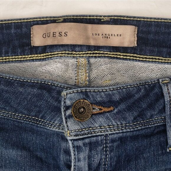Guess LA 1981 Skinny Blue Jeans - Picture 7 of 9